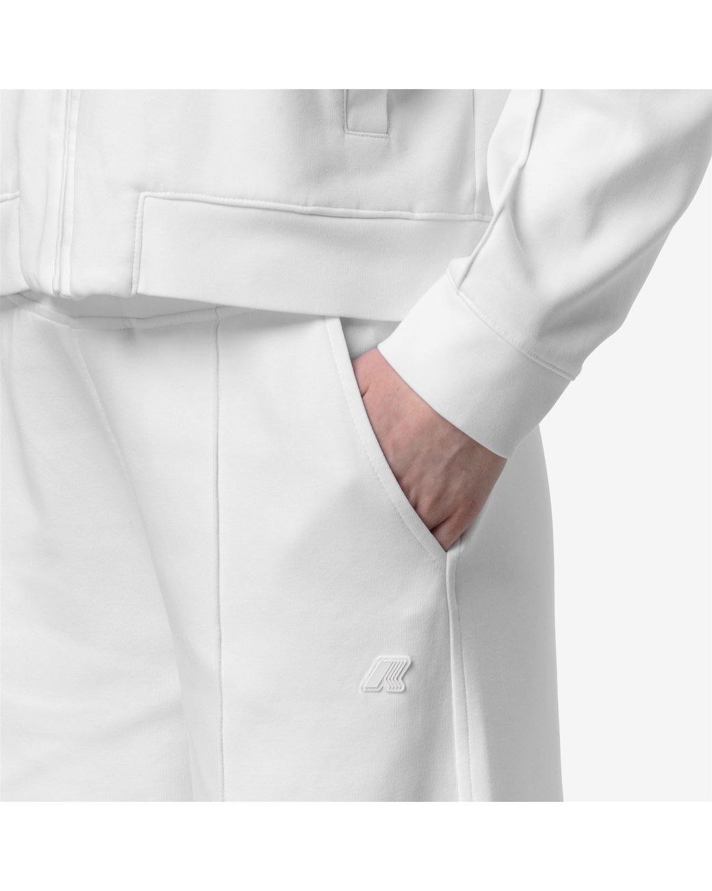 Loyre Interlock di K-Way in White