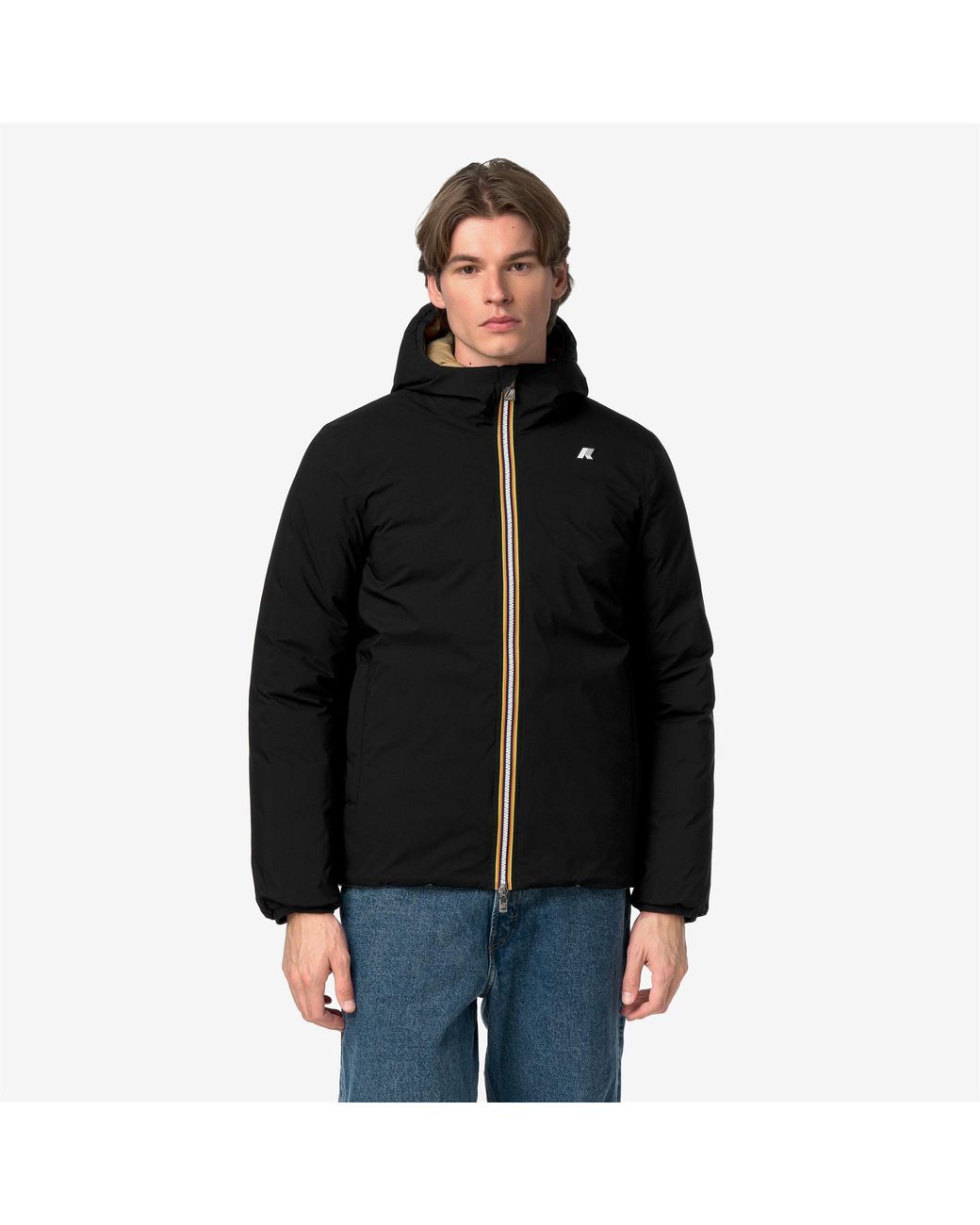 Jack St Thermo Double K-Way de hombre de color Black