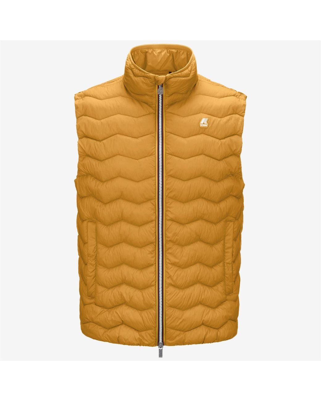 Valen Quilted Warm K-Way de hombre de color Metallic