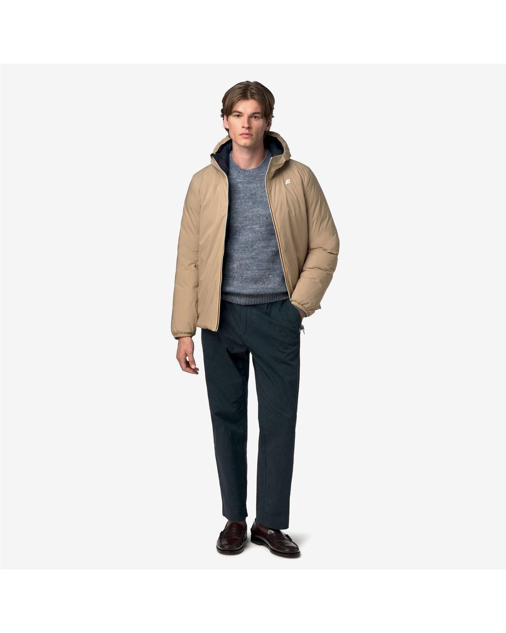Jack St Thermo Double K-Way de hombre de color Black