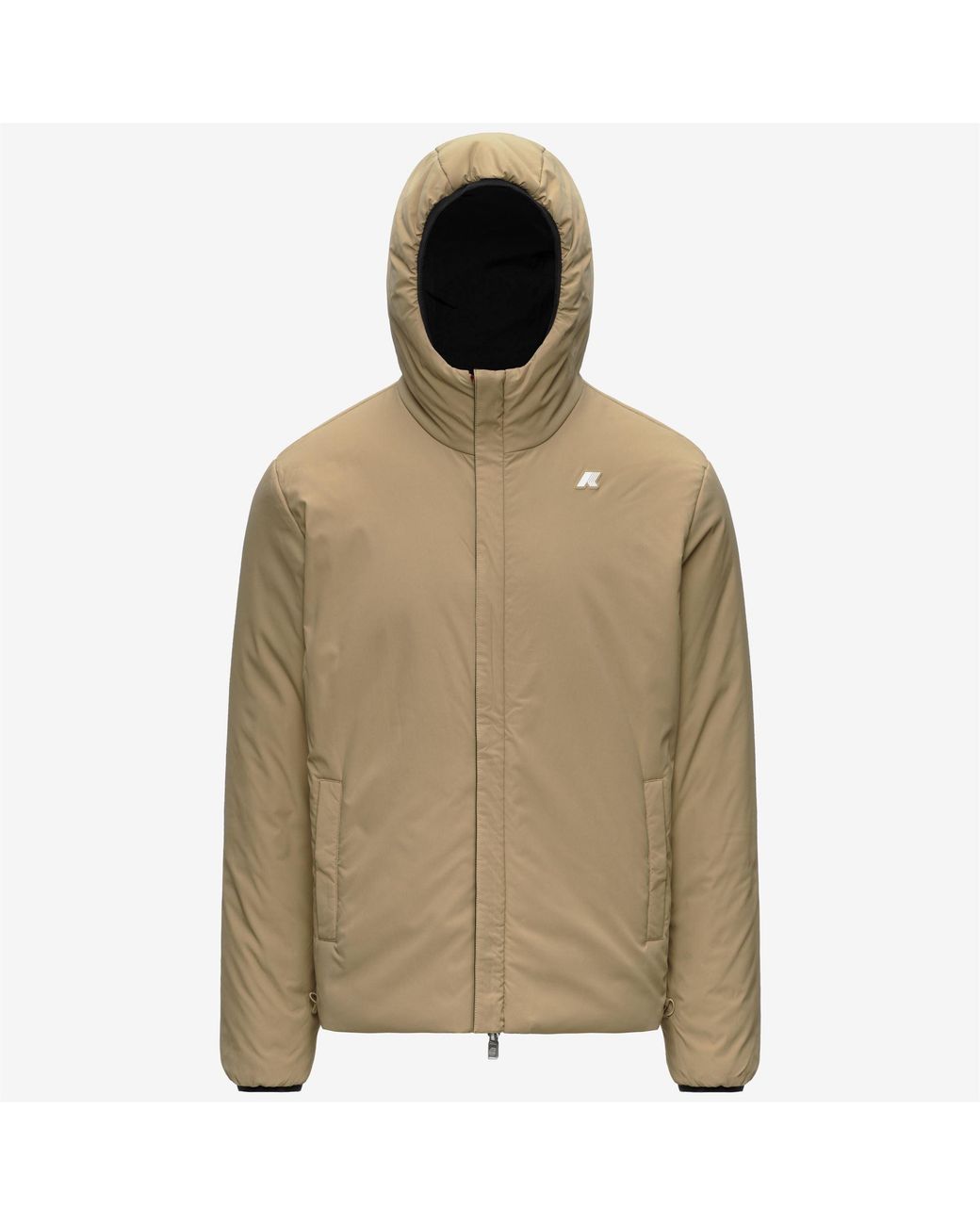 Jack St Warm Double di K-Way in Black da Uomo