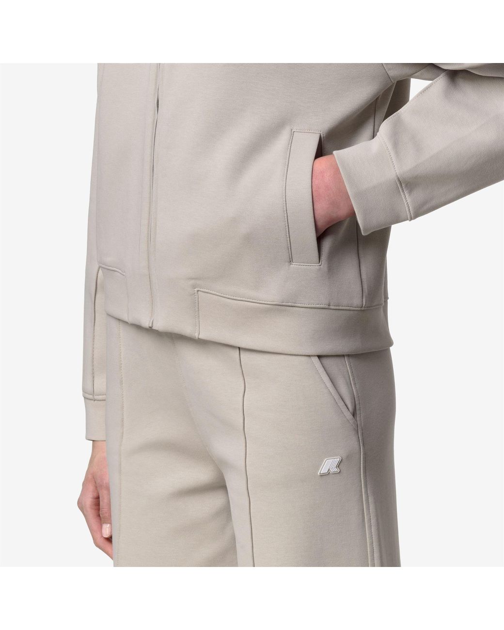 Arvinne Interlock K-Way de color Gray
