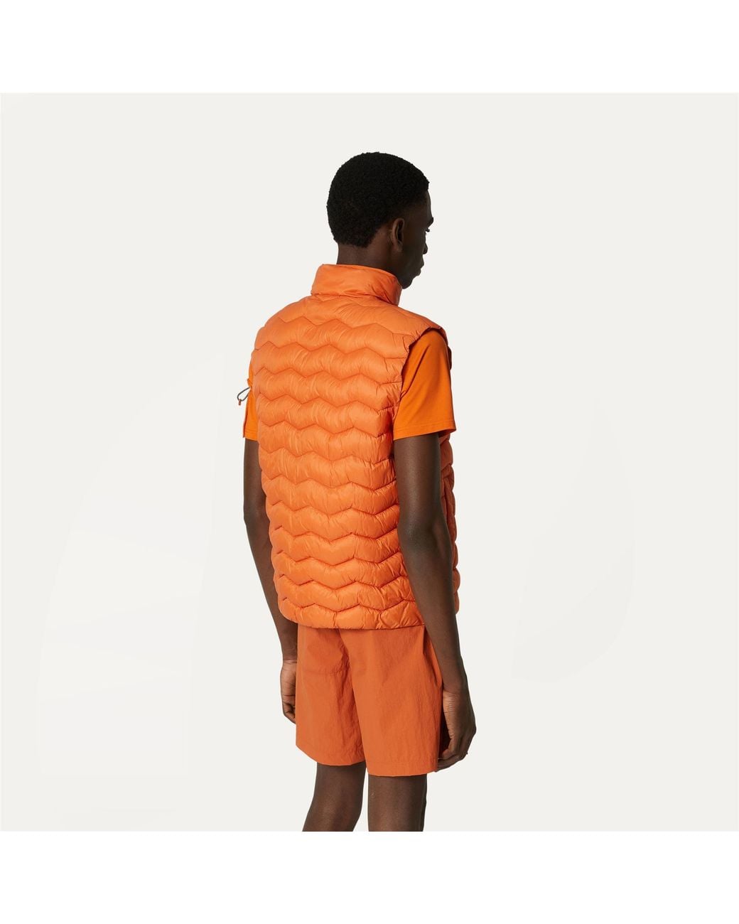 Valen Quilted Warm K-Way de hombre de color Brown