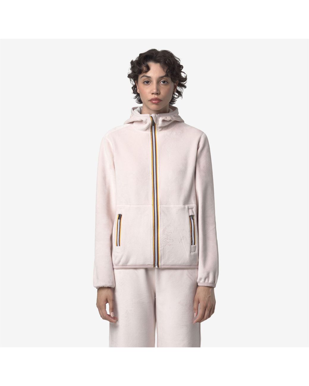 Lily Velour Polar Double K-Way de color Pink