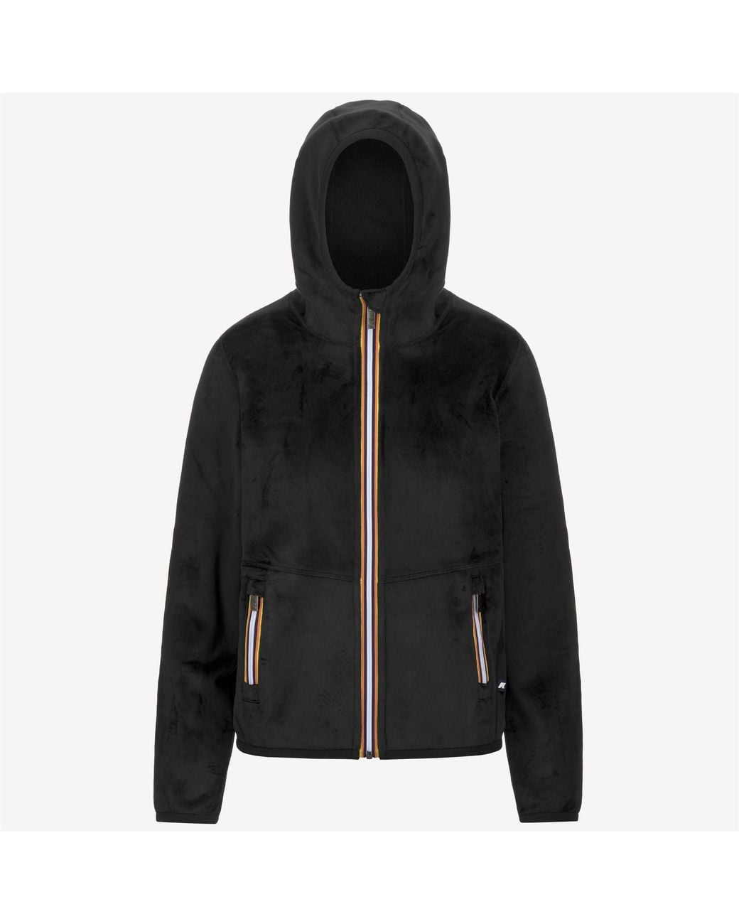 Lily Velour Polar Double K-Way de color Black