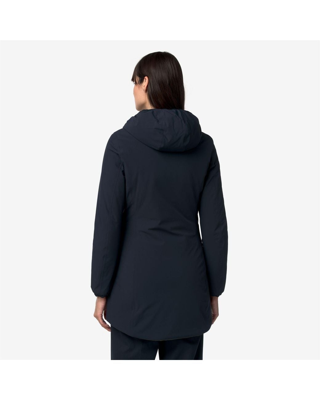 Denise St Warm Double di K-Way in Blue