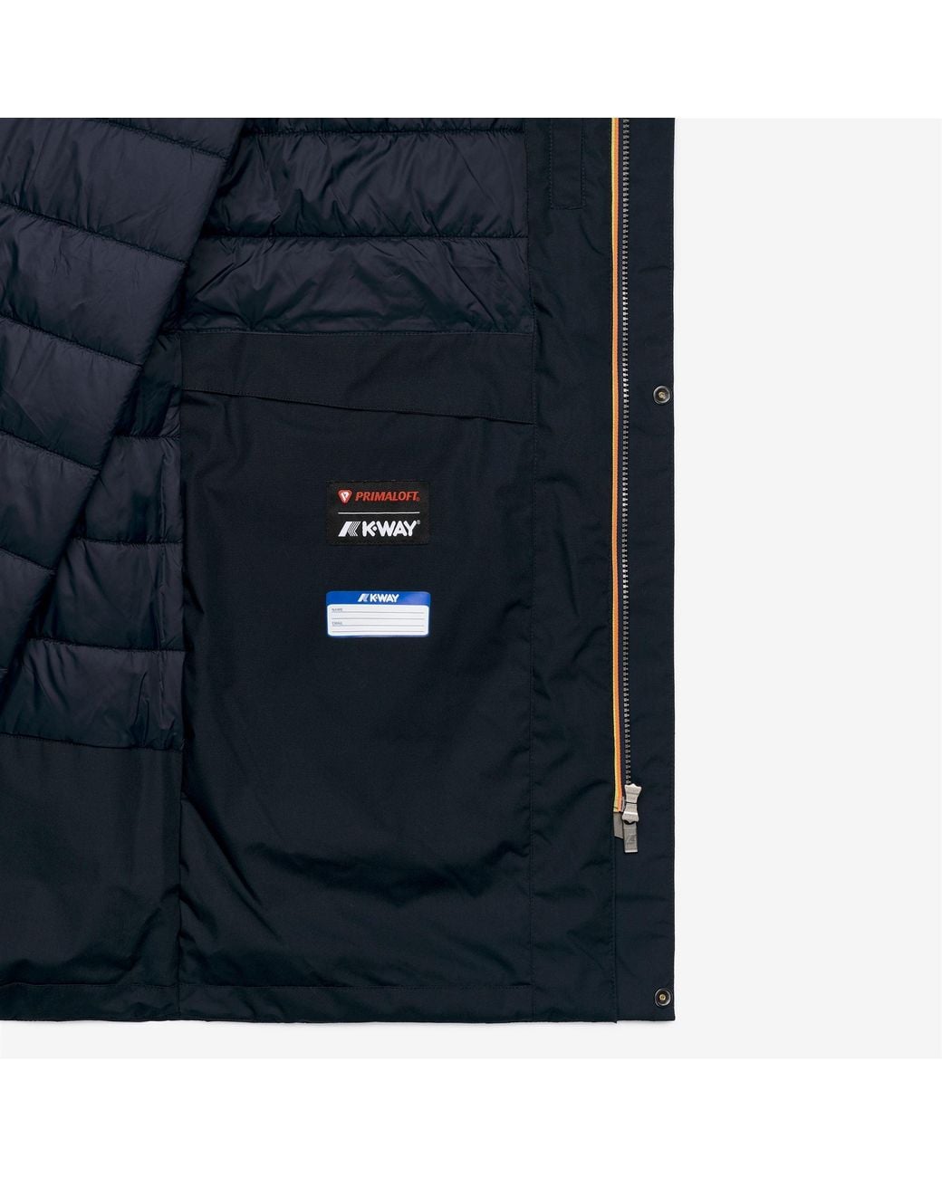 Thomas Warm Micro Canvas di K-Way in Blue da Uomo