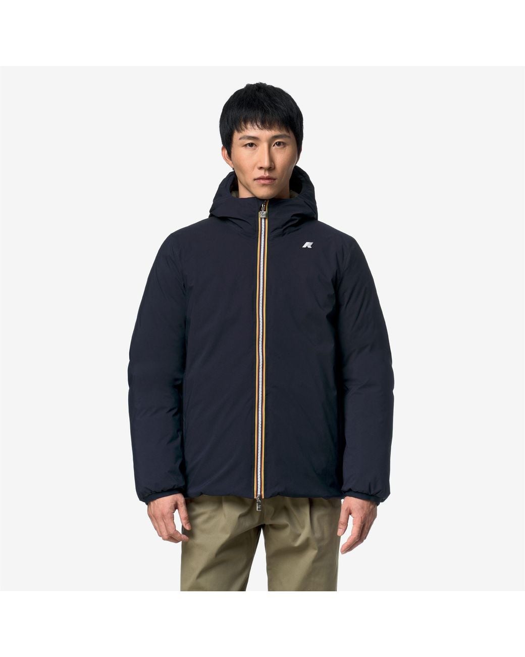 Jack St Thermo Double K-Way de hombre de color Blue