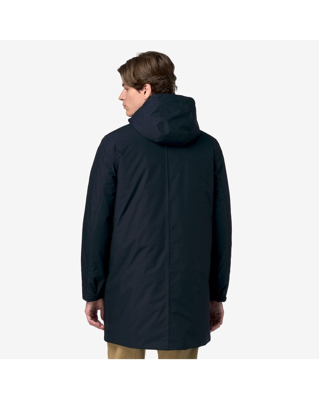 Thomas Warm Micro Canvas di K-Way in Blue da Uomo