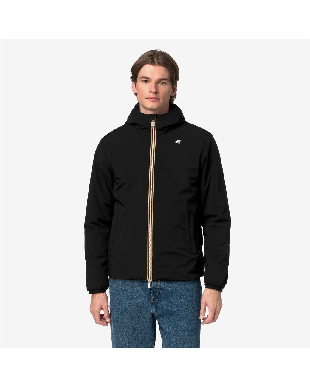 Jack St Warm Double di K-Way in Black da Uomo