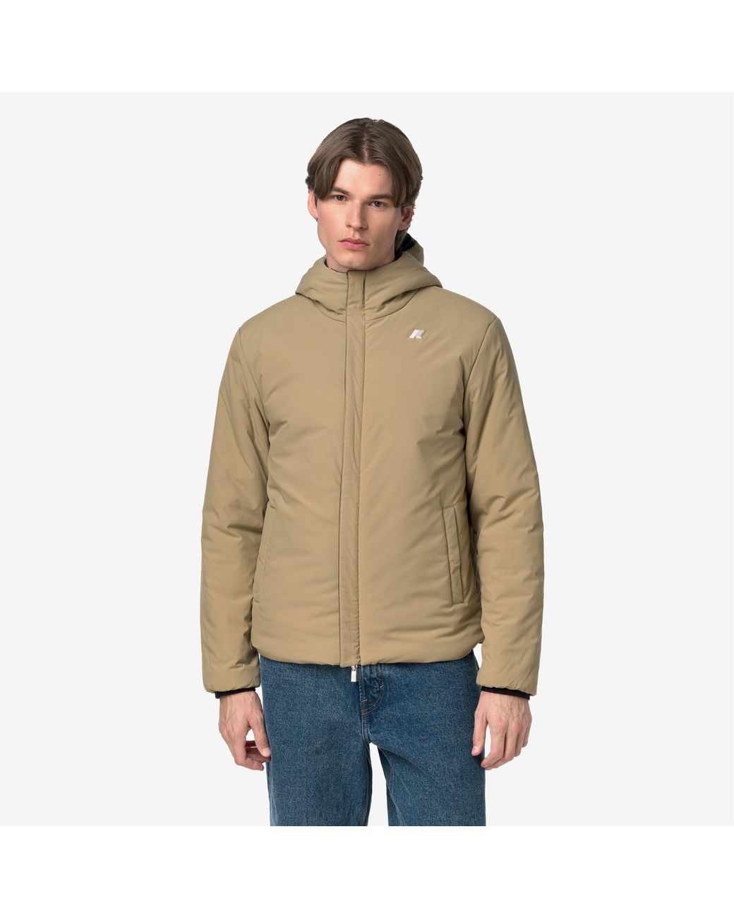 Jack St Warm Double di K-Way in Black da Uomo