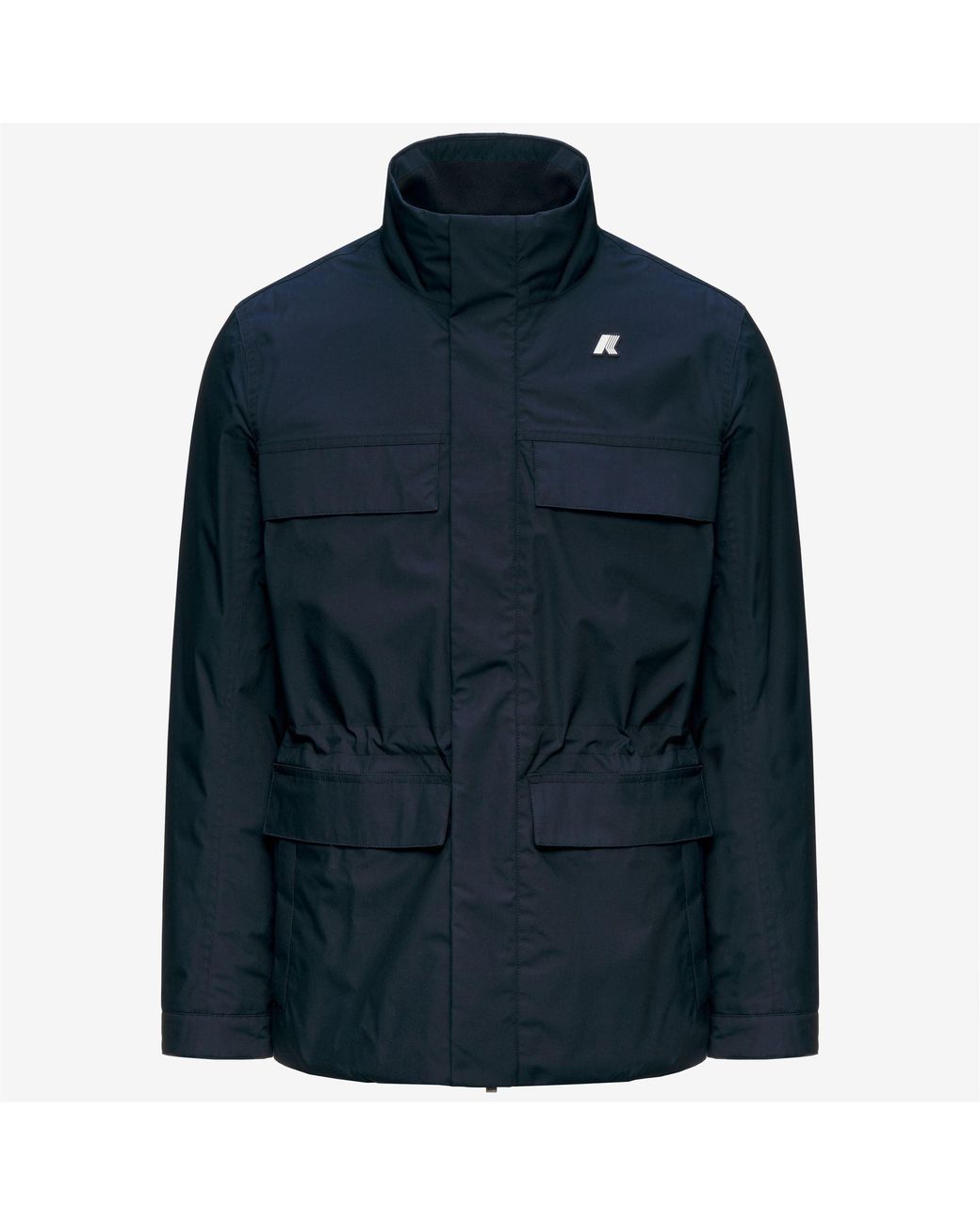 Manuene Warm Micro Canvas di K-Way in Blue da Uomo