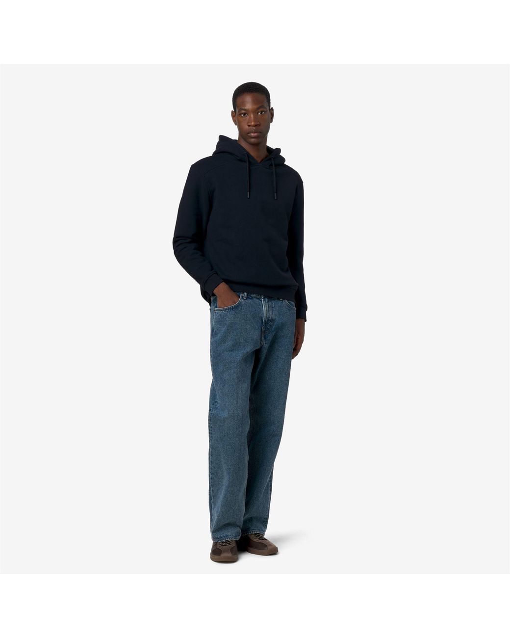 Lorleo Cotton Cashmere K-Way de hombre de color Blue