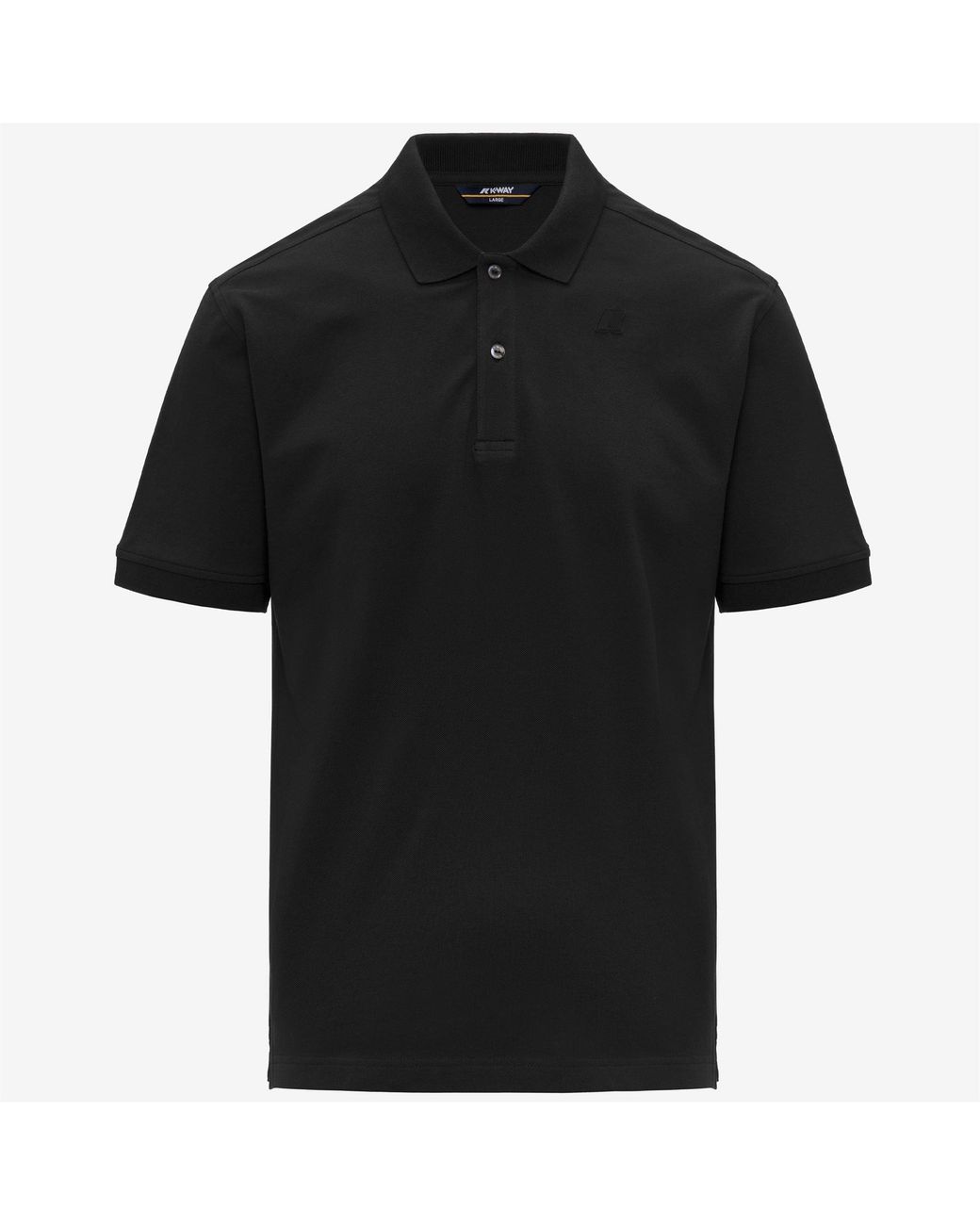 Simor Pique K-Way de hombre de color Black