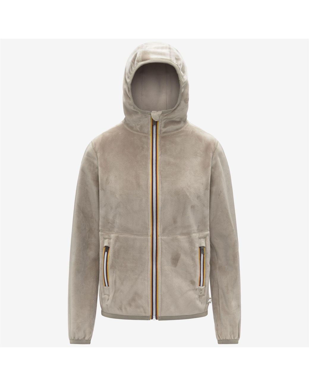 Lily Velour Polar Double K-Way de color Gray