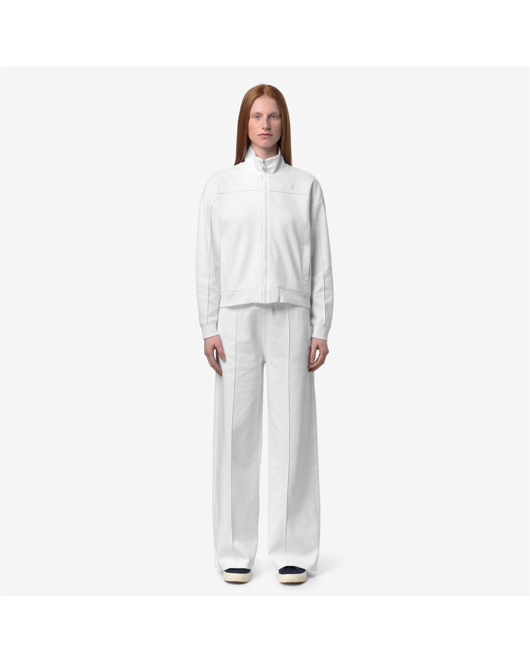 Loyre Interlock di K-Way in White