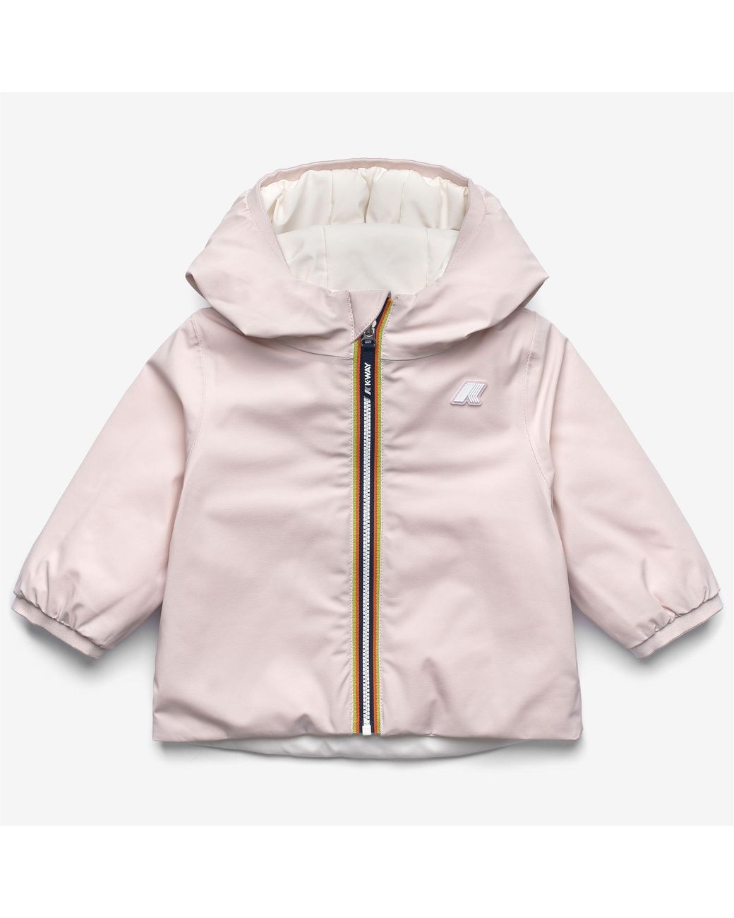 E. Jack St Warm Double di K-Way in White