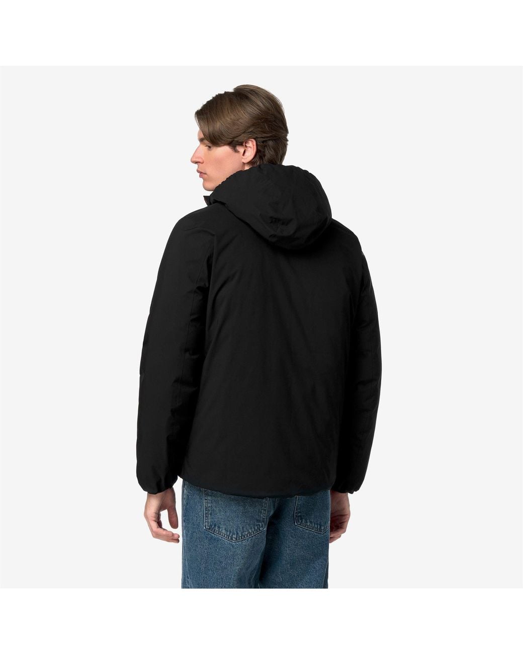 Jack St Thermo Double K-Way de hombre de color Black