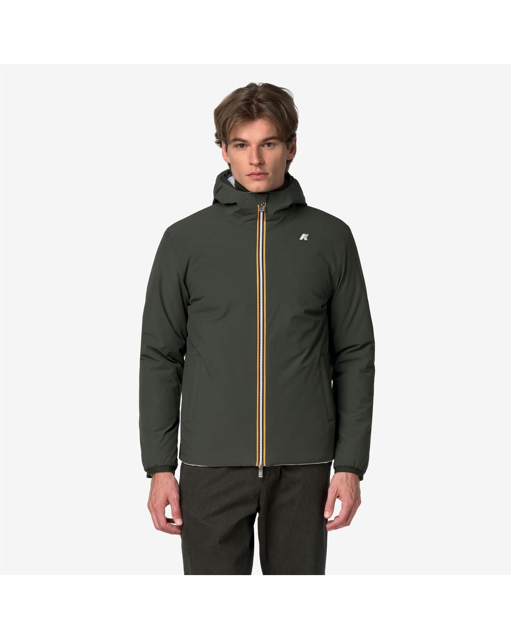 Jack St Warm Double di K-Way in Black da Uomo
