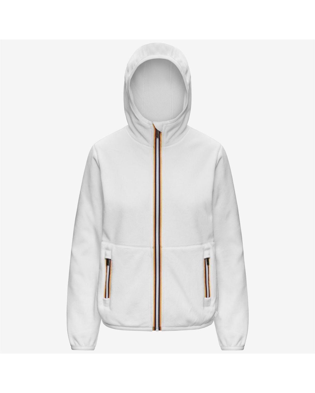 Lily Velour Polar Double K-Way de color White