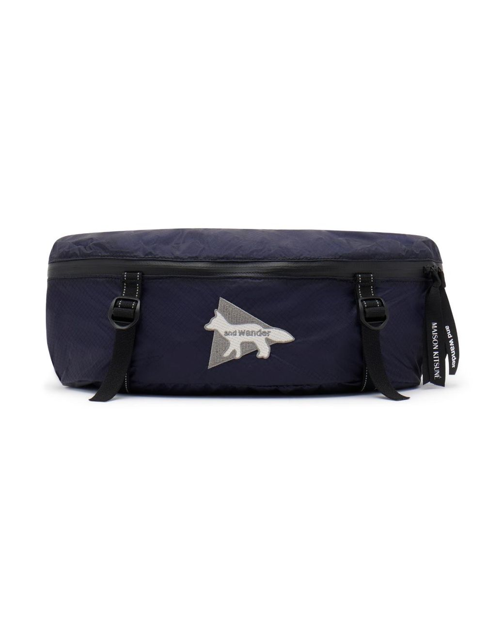 Maison Kitsuné Mk X And Wander Fanny Pack Navy in Blue | Lyst