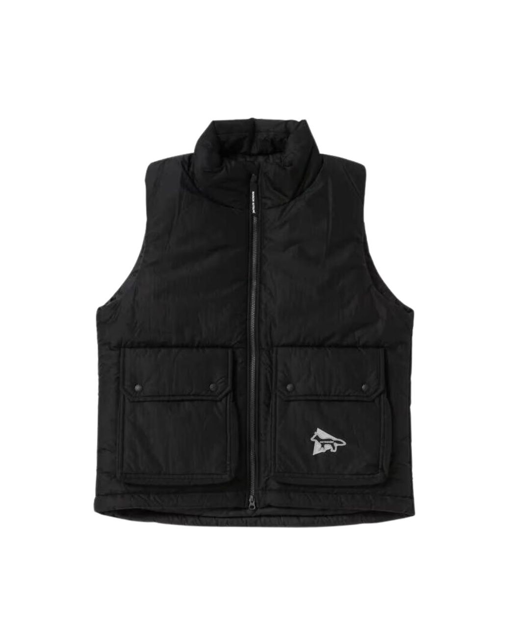 Maison Kitsuné Maison Kitsuné X And Wander Insulation Vest Black