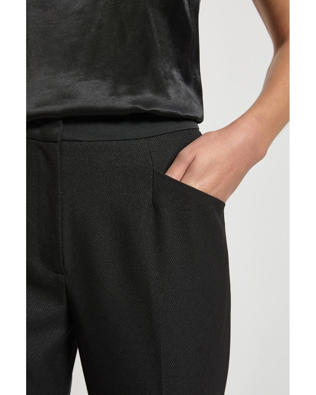 Karen Millen Black Harper's Bazaar Tailored Kickflare Trouser