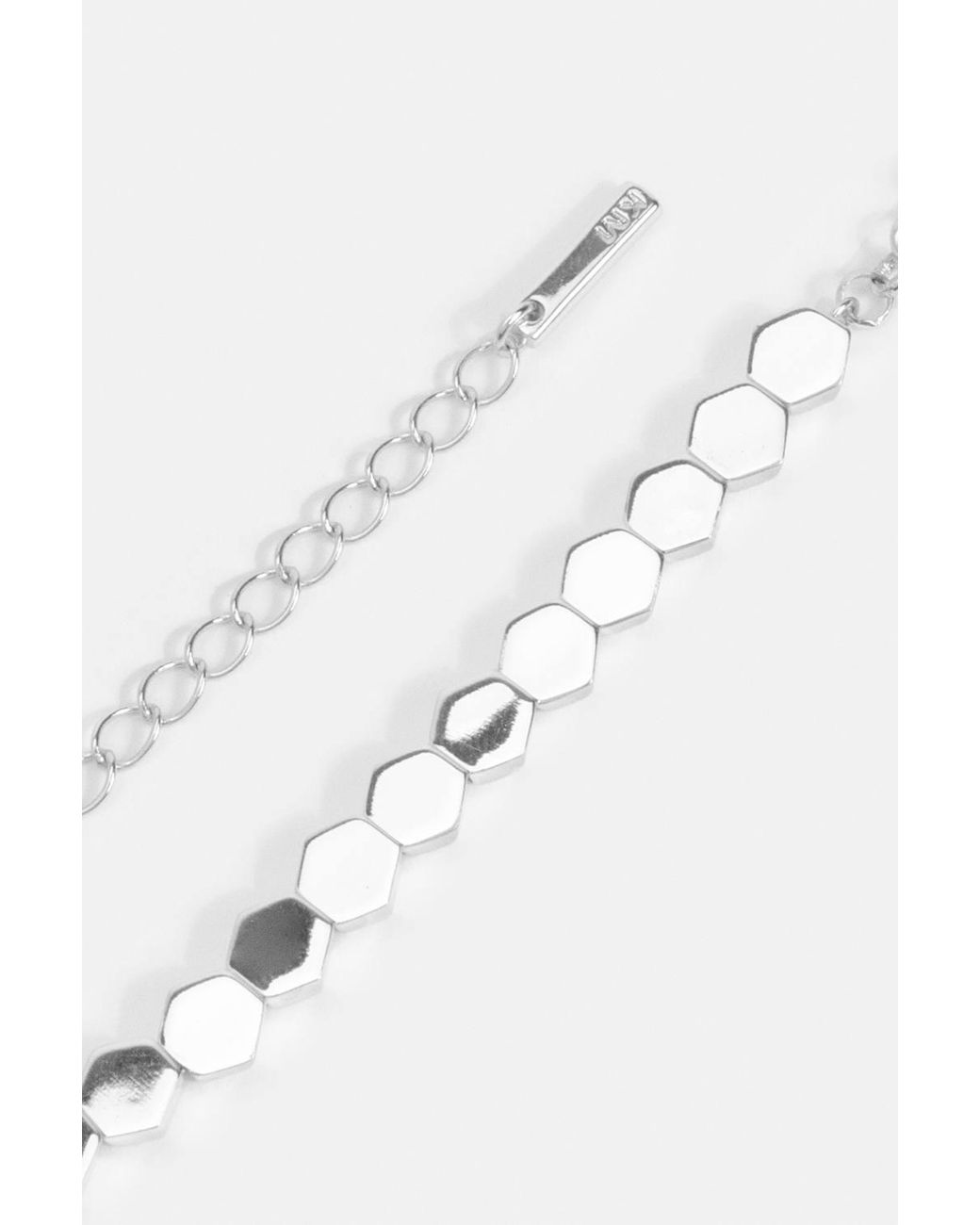 Karen Millen Brown Mosaic Bracelet
