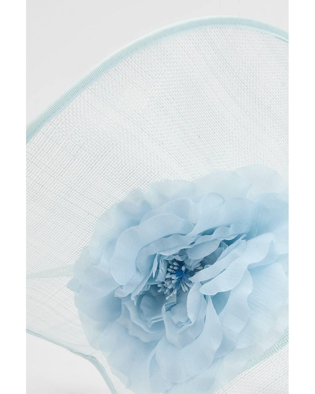 Karen Millen Blue Flower Trim Headband Fascinator