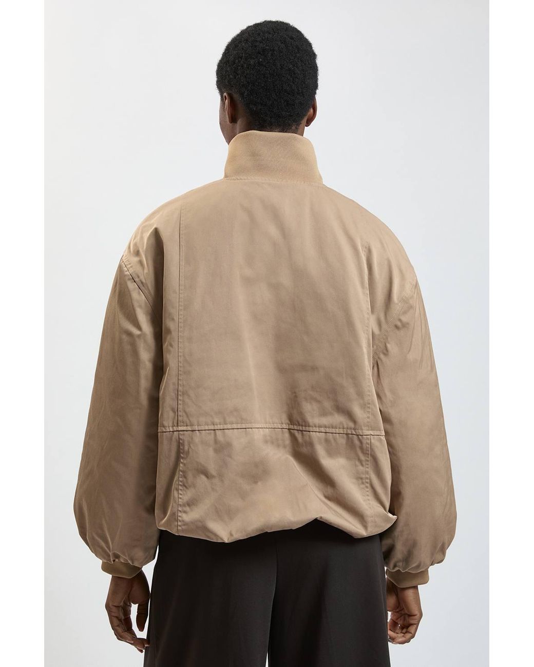Karen Millen Natural Padded Short Trench Coat