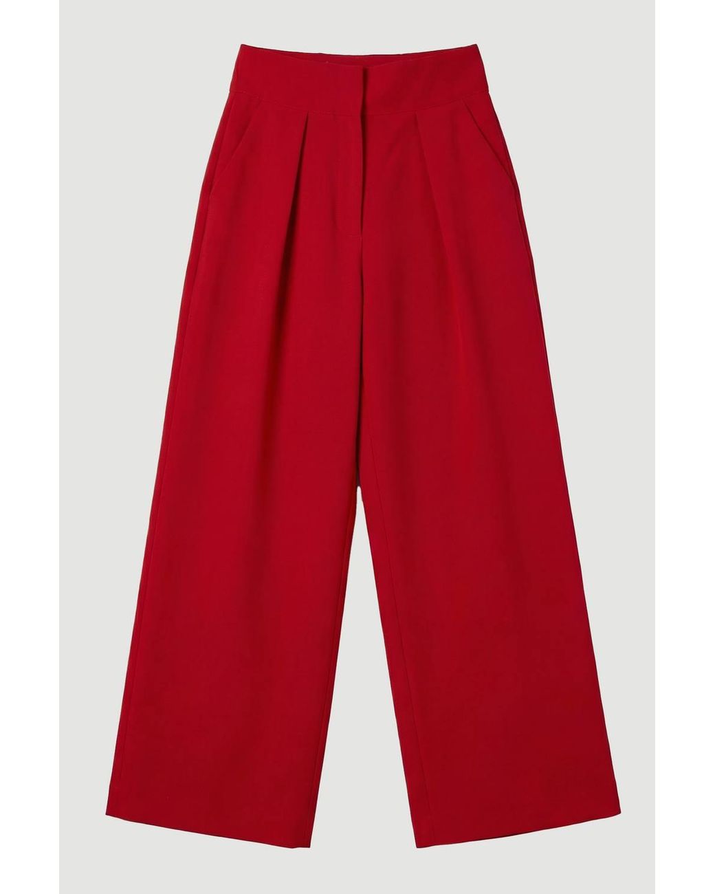 Karen Millen Soft Tailored Wide Leg Trouser