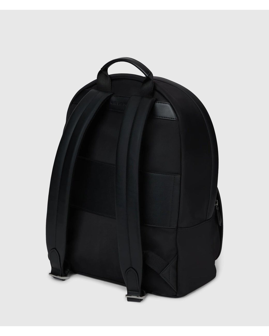 Karl Lagerfeld Black Ikon Choupette Large Backpack