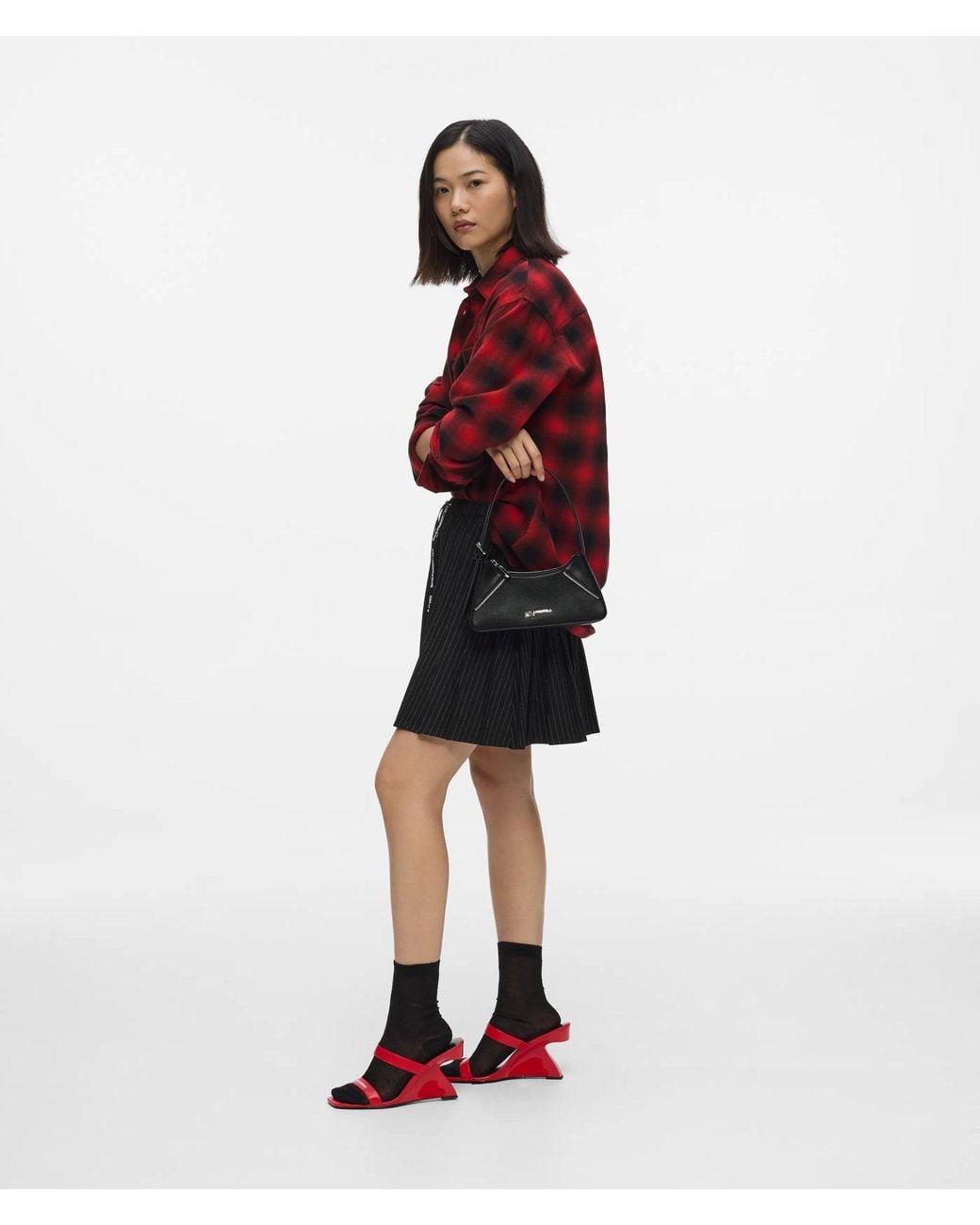 KL Jeans Black Rebel Small Shoulder Bag