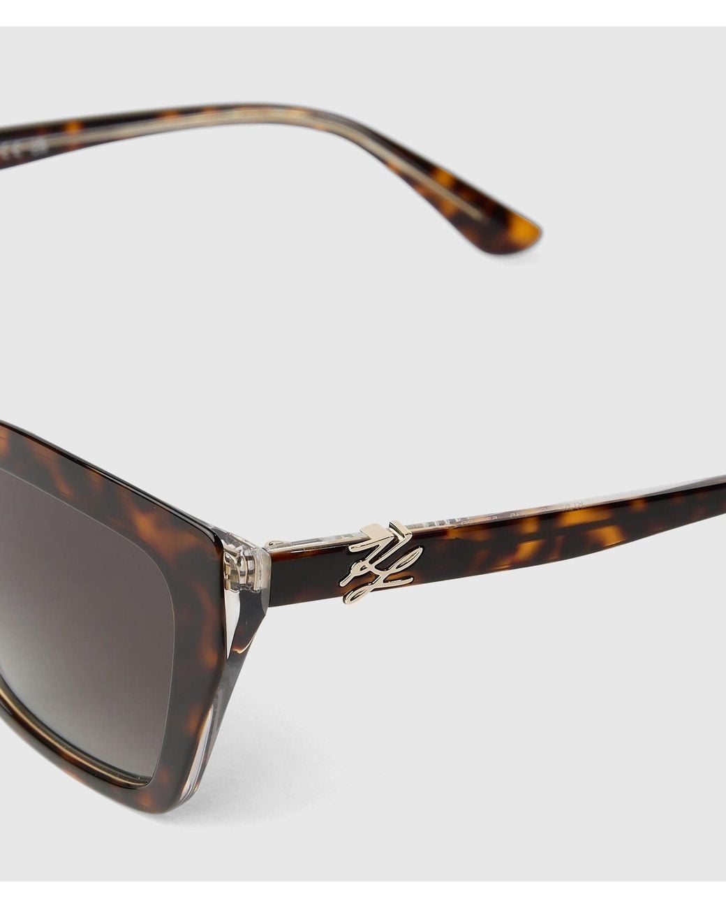 Karl Lagerfeld Multicolor Autograph Butterfly Sunglasses