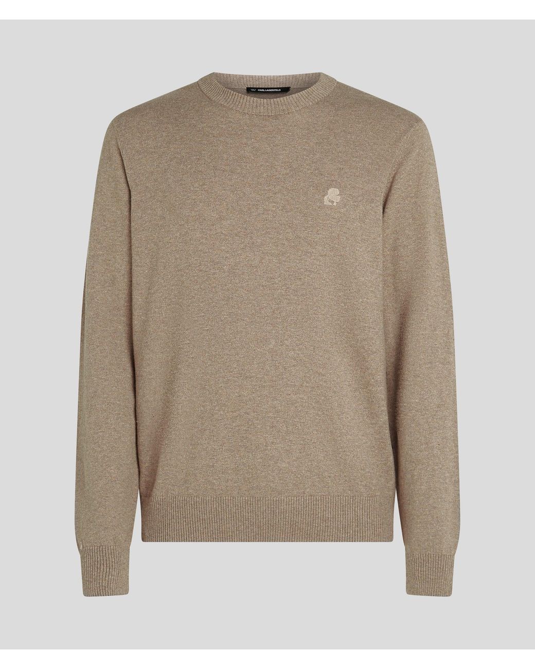 Karl Lagerfeld Natural Kameo Sweater for men