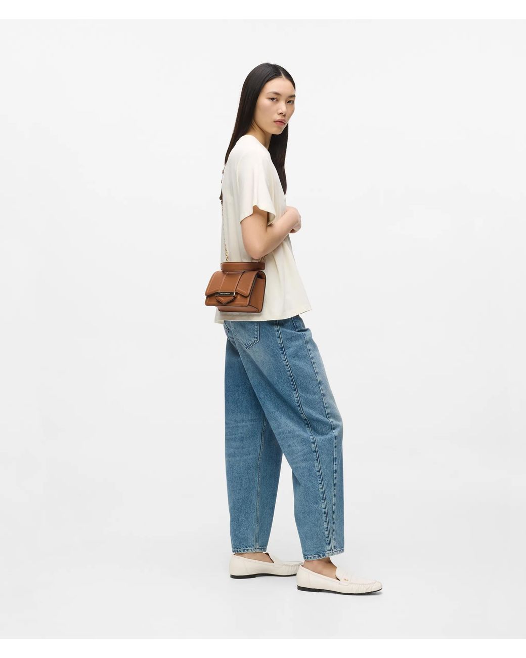 Karl Lagerfeld Brown K/Nova Small Crossbody Bag