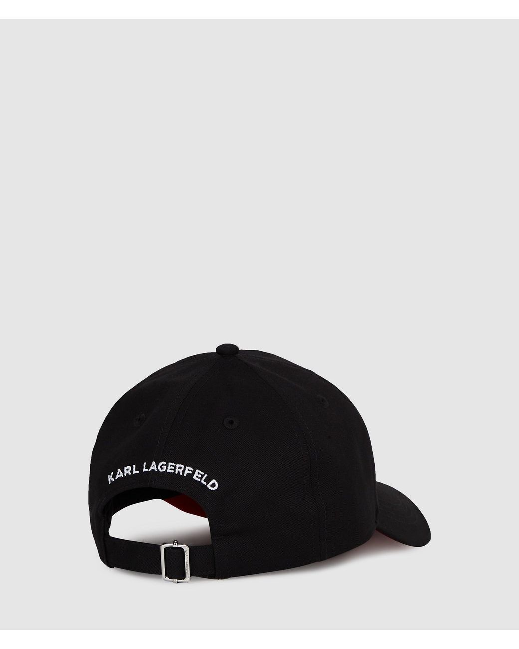 Karl Lagerfeld Black Ikon Hearts Cap