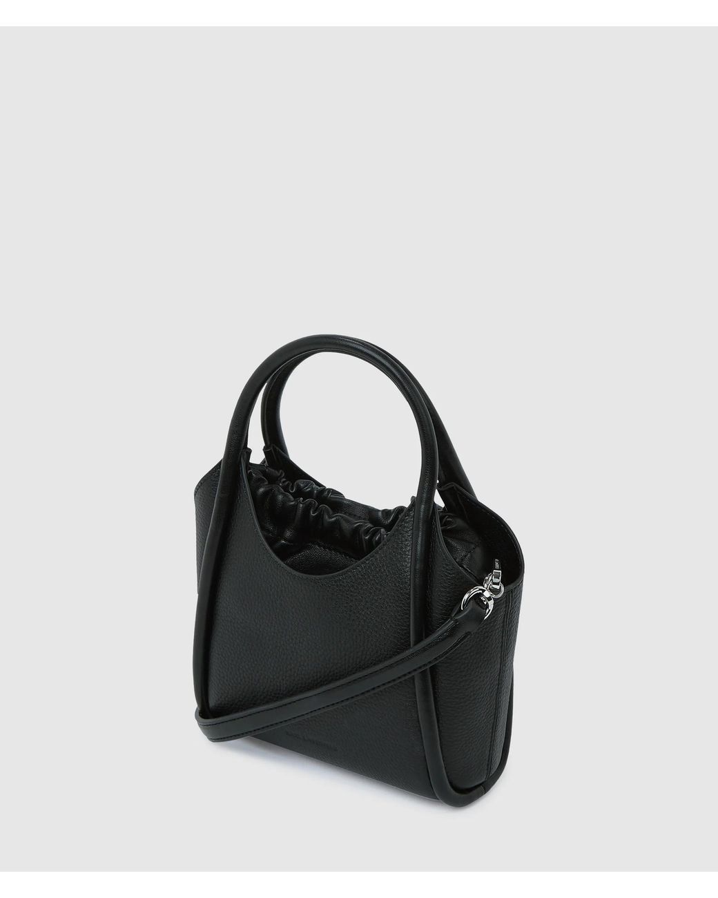 Karl Lagerfeld Black K/Autograph Patch Mini Tote Bag