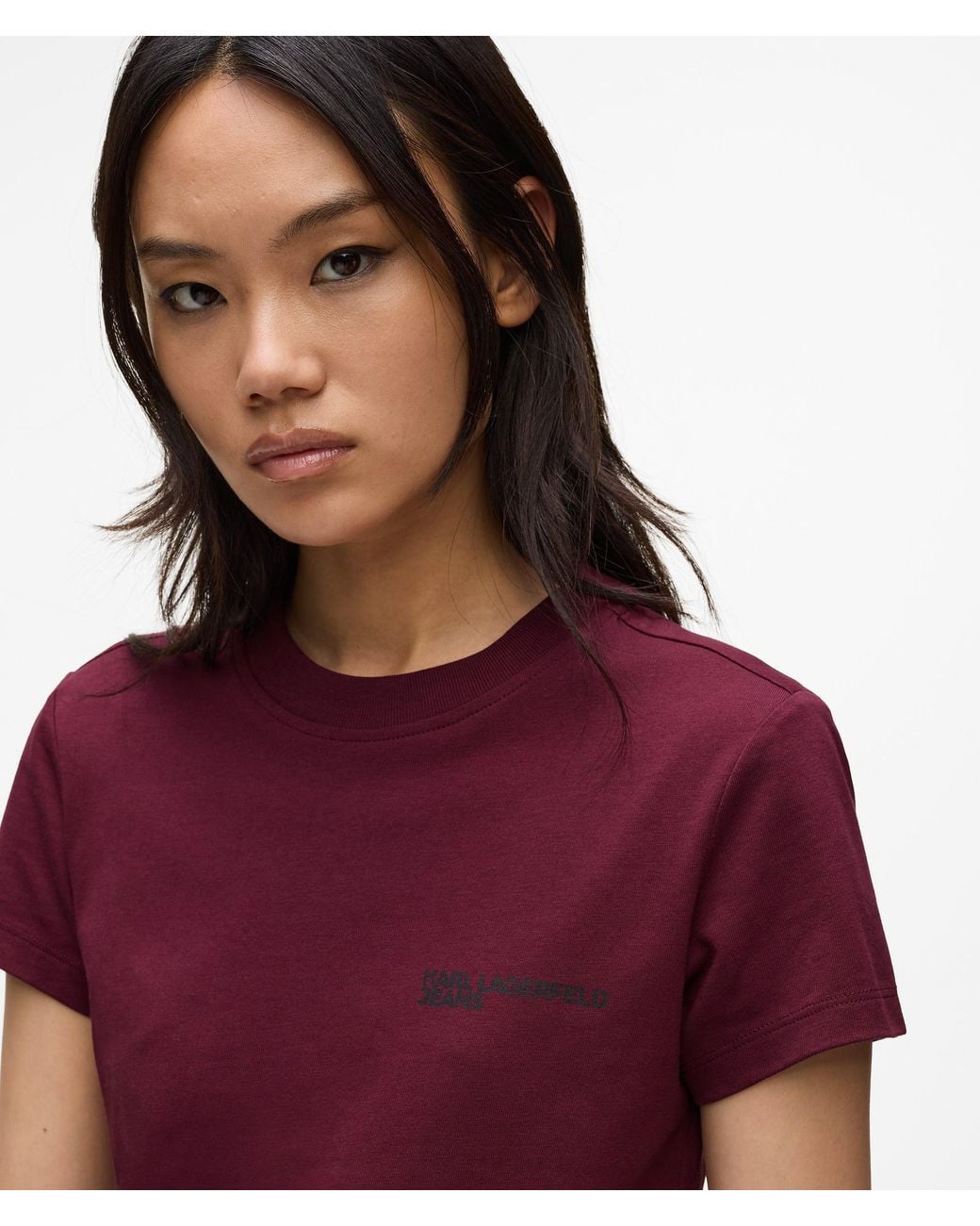 KL Jeans Red Slim-Fit T-Shirt