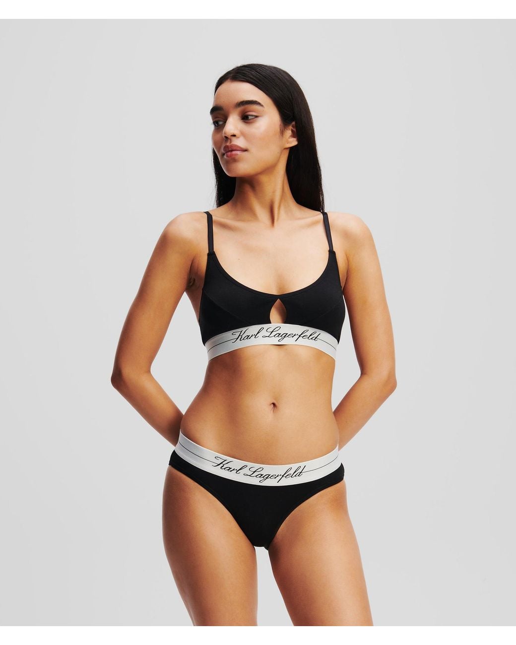 Karl Lagerfeld Black Hotel Karl Briefs
