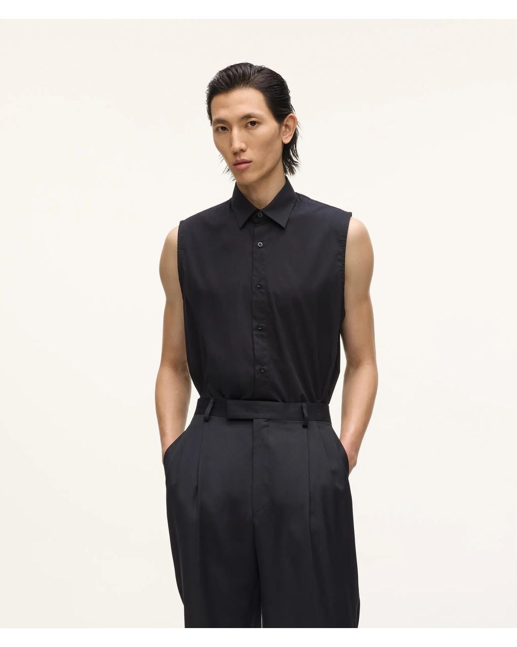 Chemise Sans Manches Kl Studio, Homme, Taille Karl Lagerfeld pour homme en coloris Blue