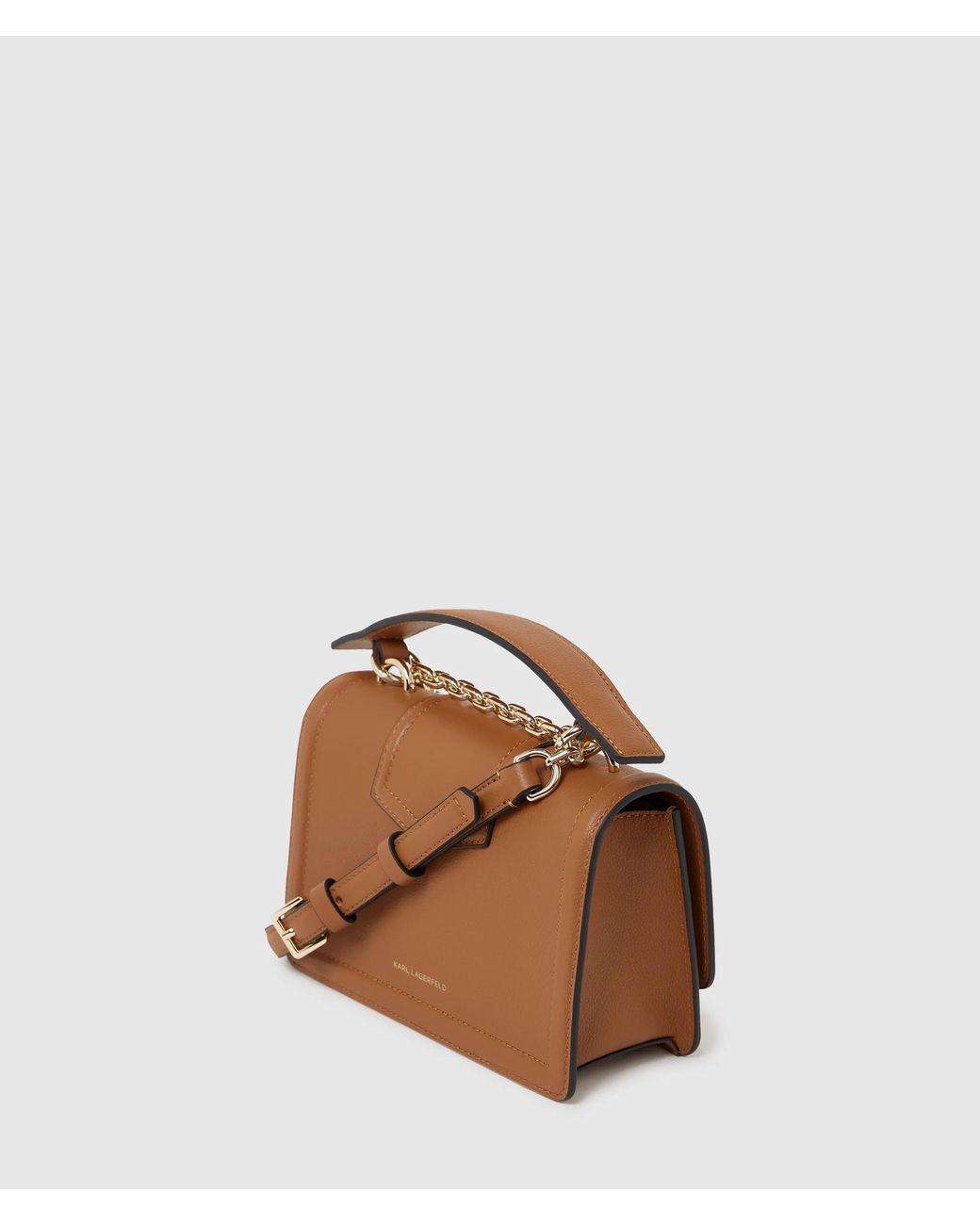 Karl Lagerfeld Brown K/Nova Small Crossbody Bag