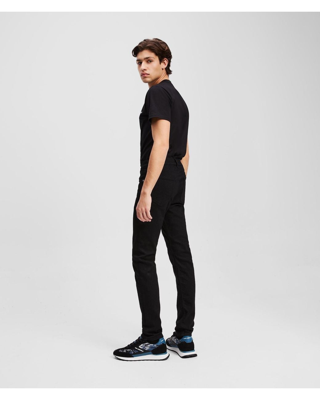 KL Jeans Black Skinny Jeans for men