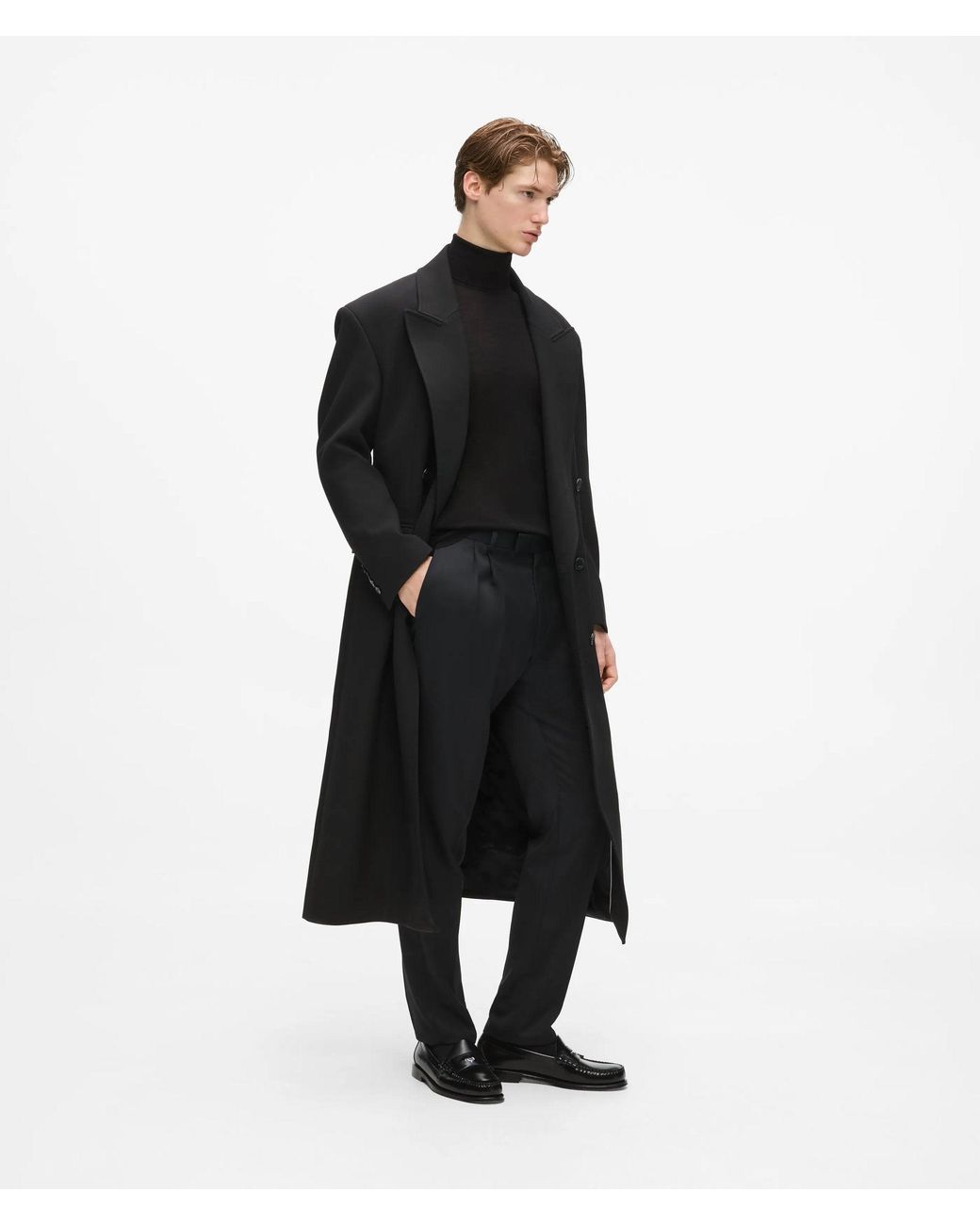 Karl Lagerfeld Black Kl Studio Turtleneck Sweater for men