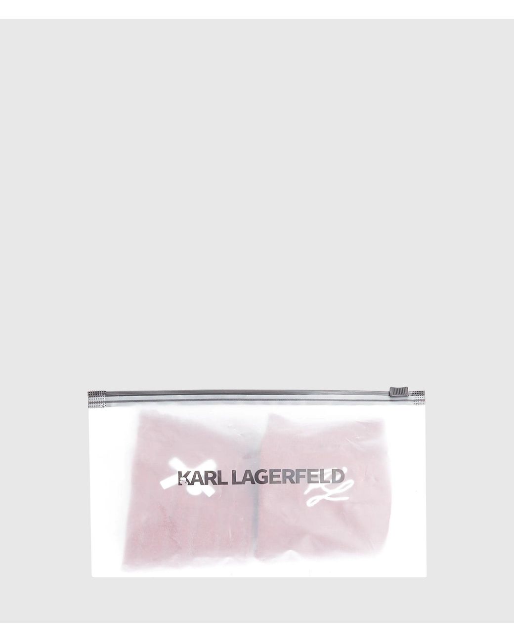 Karl Lagerfeld Brown Autograph Pointelle Socks