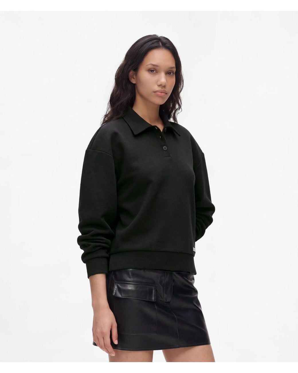 KL Jeans Black Polo Sweatshirt