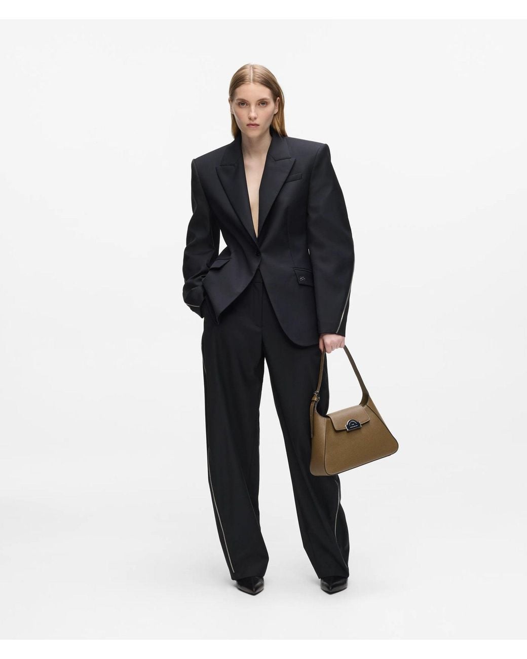 Karl Lagerfeld Multicolor Rue St-Guillaume Metal Shoulder Bag