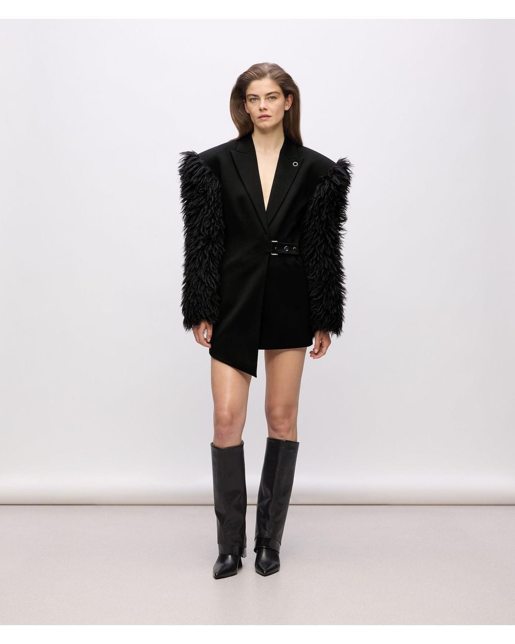 Karl Lagerfeld Black Kl Studio Blazer Dress