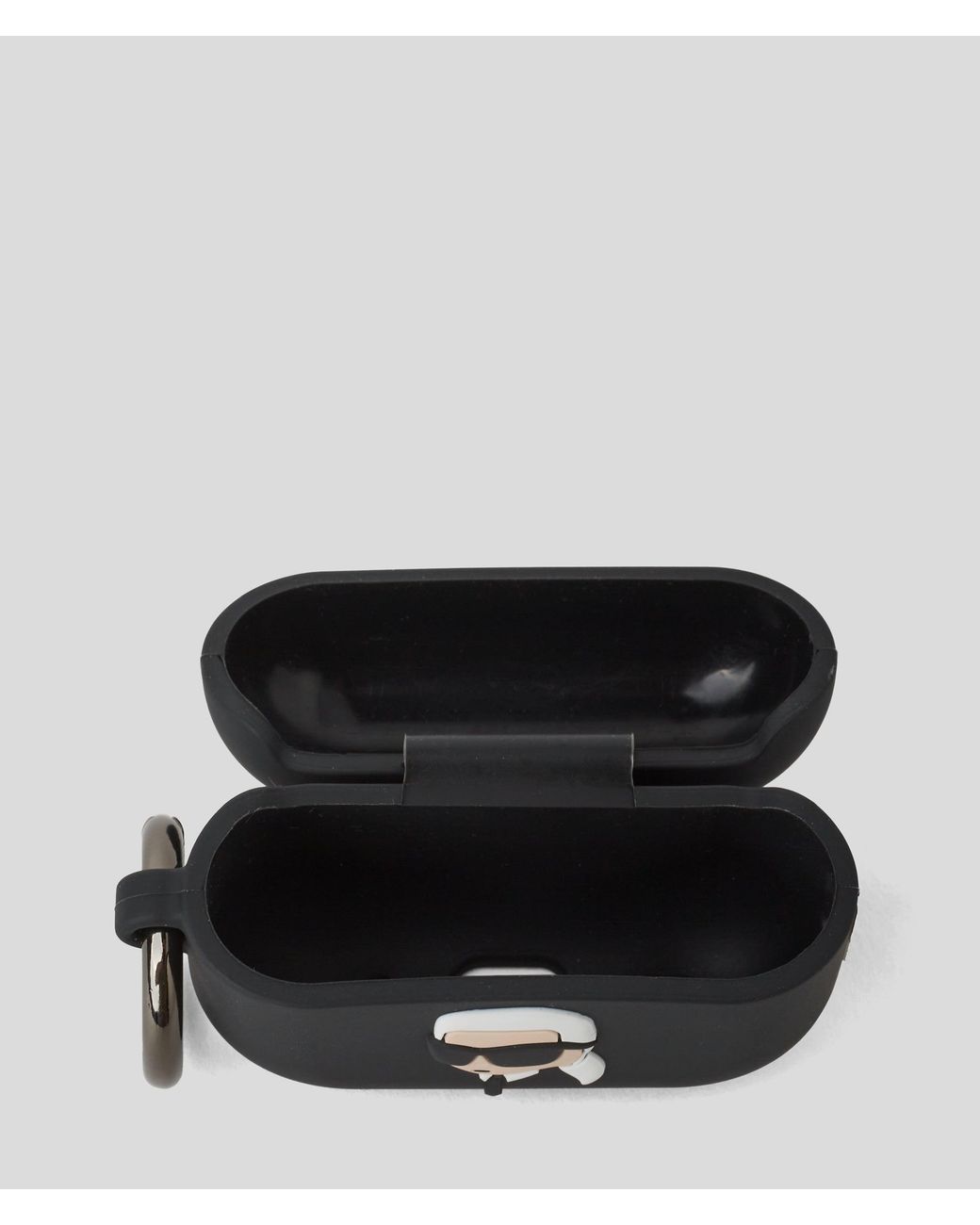 Karl Lagerfeld Black Ikon Airpods 3 Case
