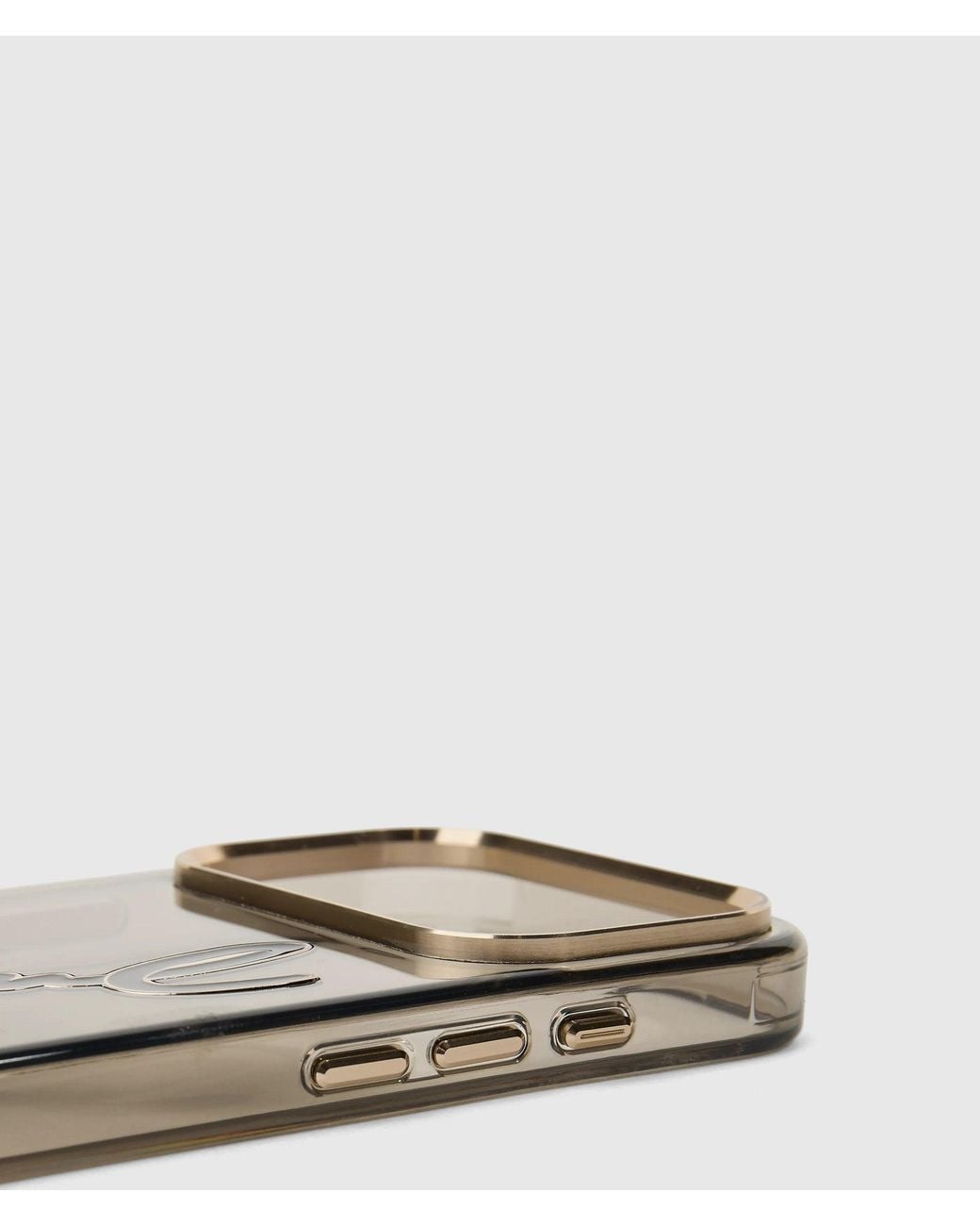 Karl Lagerfeld Natural Signature Iphone 17 Pro Case